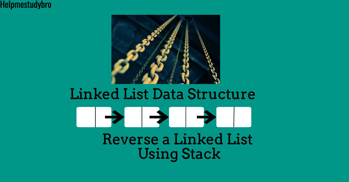 using linked list stack to reverse